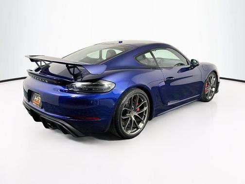 Gentian Blue Metallic 2021 Porsche 718 Cayman GT4