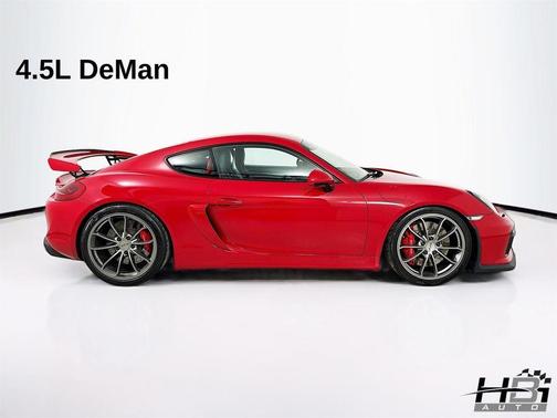 Carmine Red 2016 Porsche Cayman GT4