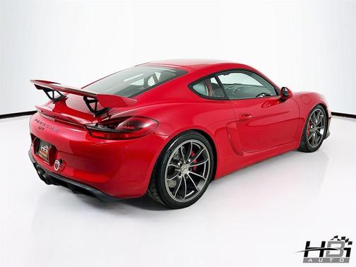 Carmine Red 2016 Porsche Cayman GT4