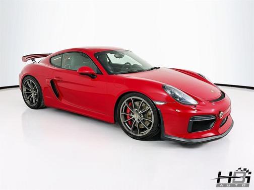 Carmine Red 2016 Porsche Cayman GT4
