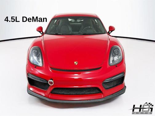 Carmine Red 2016 Porsche Cayman GT4