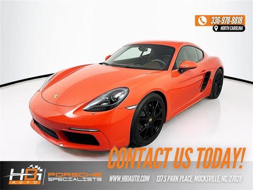 2017 Porsche 718 Cayman Base