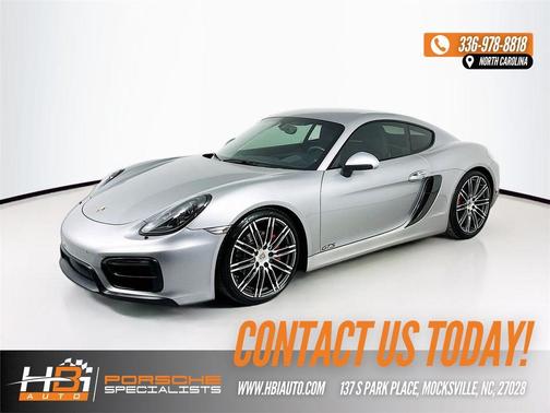GT Silver Metallic 2015 Porsche Cayman GTS