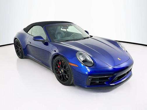 Blue 2023 Porsche 911 Carrera 4 GTS
