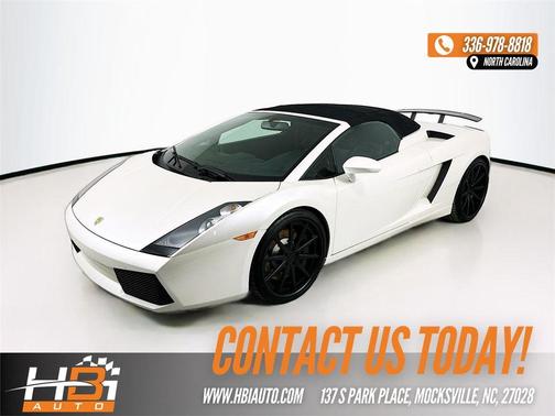 White 2008 Lamborghini Gallardo