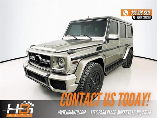 2016 Mercedes-Benz AMG G AMG G 65 4MATIC