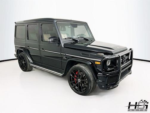 Black 2016 Mercedes-Benz AMG G AMG G 63 4MATIC