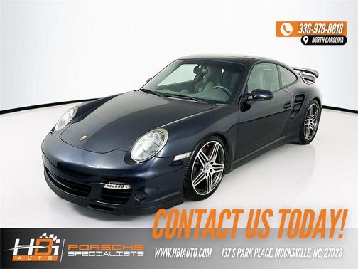 Atlas Gray Metallic 2007 Porsche 911 Turbo