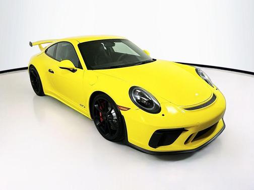 Racing Yellow 2018 Porsche 911 GT3