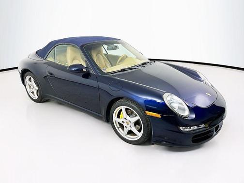 Midnight Blue Metallic 2006 Porsche 911 Carrera Cabriolet