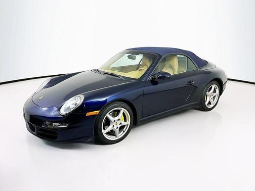 Midnight Blue Metallic 2006 Porsche 911 Carrera Cabriolet