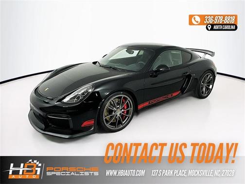 2016 Porsche Cayman GT4