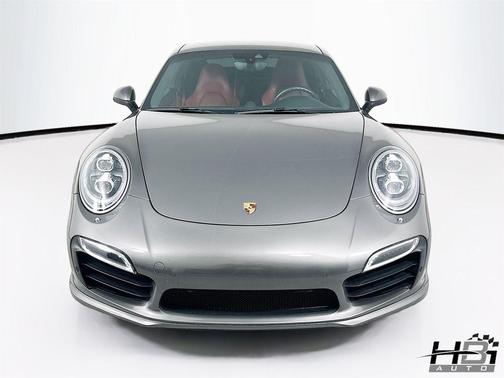 Agate Gray Metallic 2014 Porsche 911 Turbo S