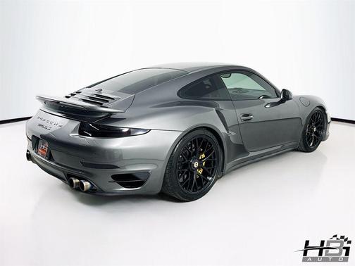 Agate Gray Metallic 2014 Porsche 911 Turbo S