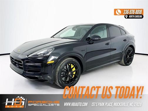 Black 2022 Porsche Cayenne Turbo S