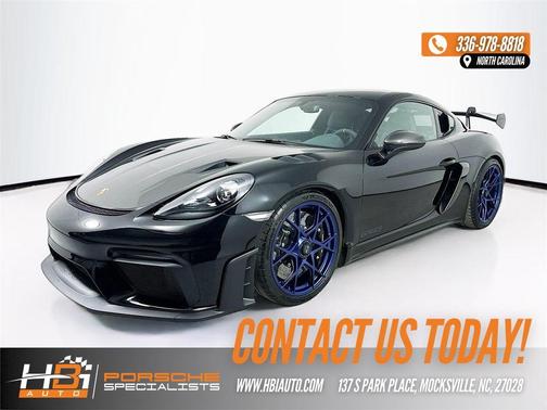 Black 2023 Porsche 718 Cayman GT4 RS