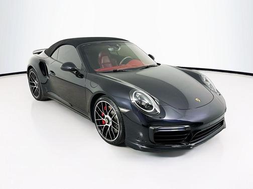 Jet Black Metallic 2017 Porsche 911 Turbo