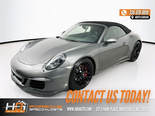 Agate Gray Metallic 2015 Porsche 911 Carrera GTS