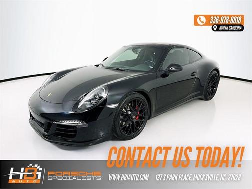 Black 2015 Porsche 911 Carrera GTS