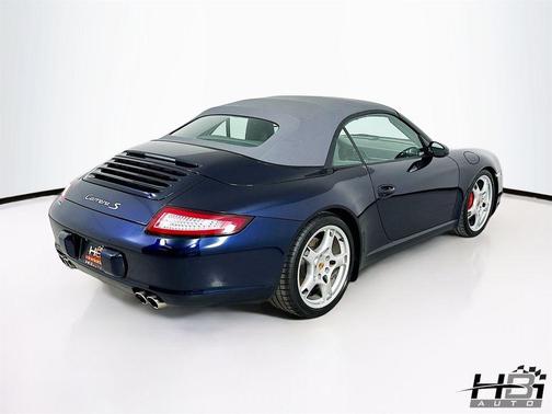 Midnight Blue Metallic 2006 Porsche 911 Carrera S Cabriolet