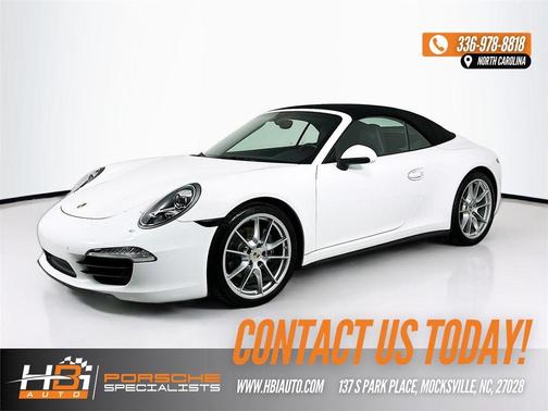 White 2014 Porsche 911