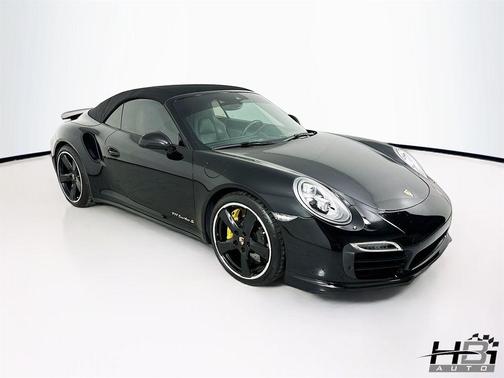 Black 2014 Porsche 911 Turbo S