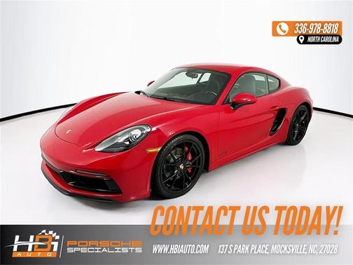 2018 Porsche 718 Cayman GTS