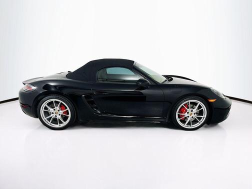 Black 2017 Porsche 718 Boxster S