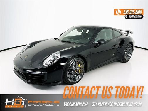 Black 2018 Porsche 911 Turbo S