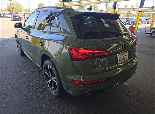 District Green Metallic 2025 Audi Q5 45 S line Premium Plus