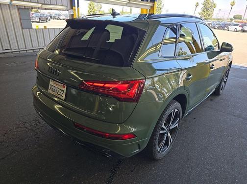 District Green Metallic 2025 Audi Q5 45 S line Premium Plus
