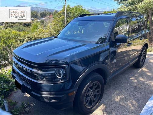 Alto Blue Metallic Tinted Clearcoat 2023 Ford Bronco Sport Big Bend