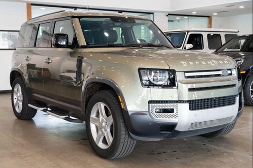 Pangea Green Metallic 2022 Land Rover Defender 110 SE