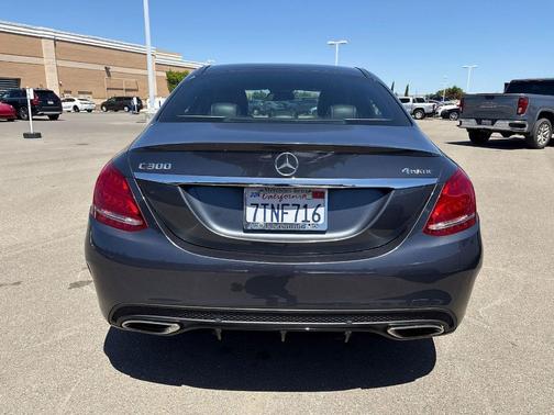 Steel Gray Metallic 2016 Mercedes-Benz C-Class C 300 4MATIC