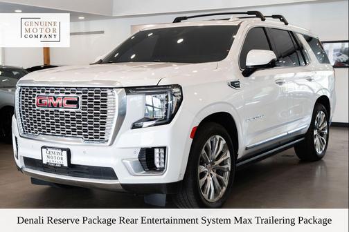 White Frost Tricoat 2024 GMC Yukon Denali