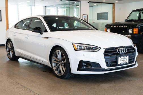 Glacier White Metallic 2019 Audi A5 45 Premium