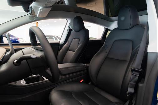 Deep Blue Metallic 2025 Tesla Model Y Performance Dual Motor All-Wheel Drive