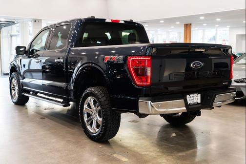 Antimatter Blue Metallic 2021 Ford F-150 XLT