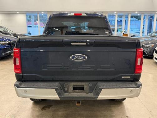 Antimatter Blue Metallic 2021 Ford F-150 XLT