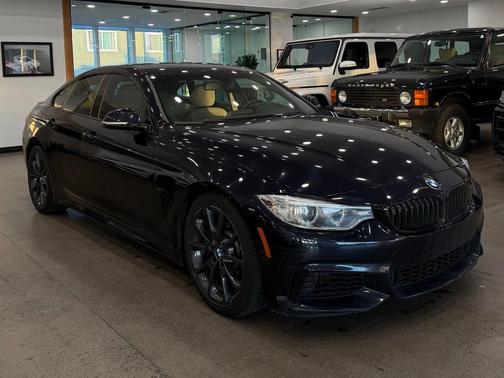 Carbon Black Metallic 2017 BMW 440 Gran Coupe i