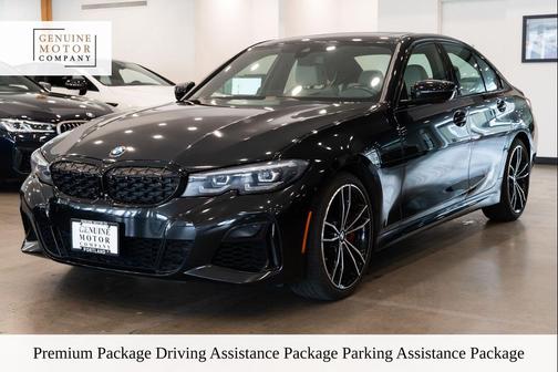 Black Sapphire Metallic 2022 BMW M340 M340i xDrive Sedan
