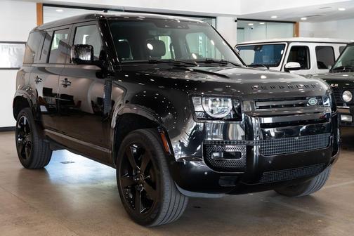 Santorini Black Metallic 2024 Land Rover Defender 110 V8