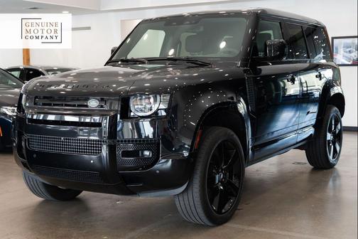 Santorini Black Metallic 2024 Land Rover Defender 110 V8