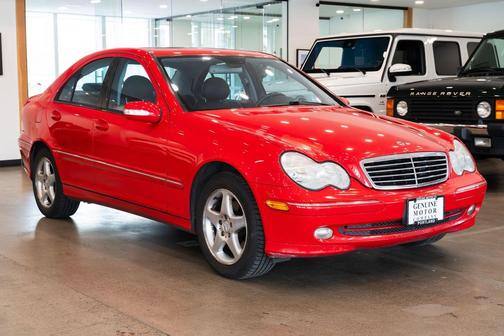 Magma Red Metallic 2001 Mercedes-Benz C-Class C 240