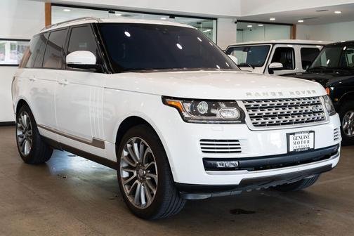 Fuji White 2017 Land Rover Range Rover 3.0L Supercharged HSE