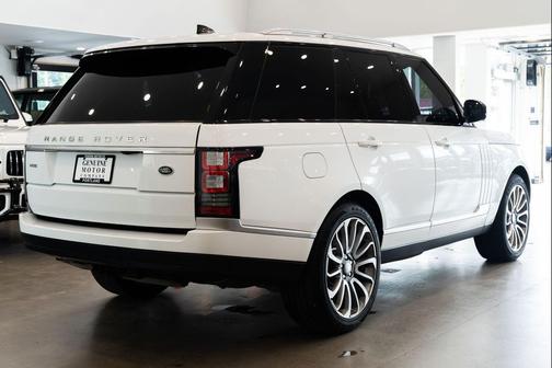 Fuji White 2017 Land Rover Range Rover 3.0L Supercharged HSE