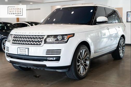 Fuji White 2017 Land Rover Range Rover 3.0L Supercharged HSE