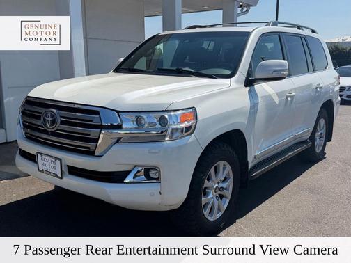 Blizzard Pearl 2016 Toyota Land Cruiser Base