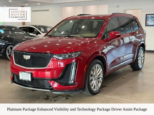 Red Horizon Tintcoat 2020 Cadillac XT6 Sport AWD