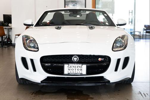 Polaris White 2014 Jaguar F-TYPE S